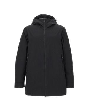 Peuterey Stretch Performance Outerwear Coat - Black
