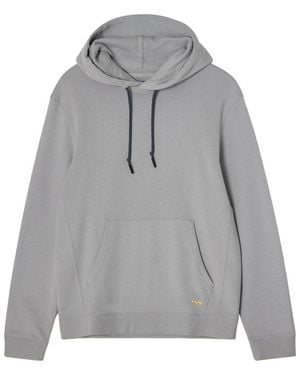 Robert Talbott Chandler French Terry Hoodie - Gray