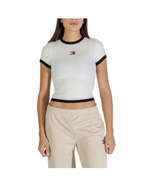 Tommy Hilfiger Recycled Cotton T-Shirt - Gray