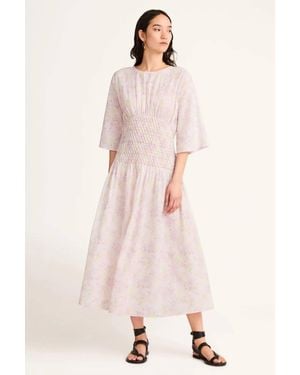 Merlette Alma Midi Dress - Pink