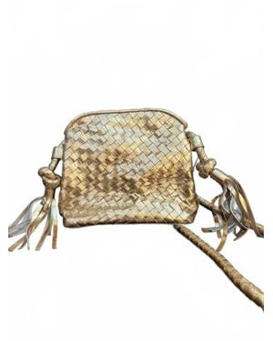 Sole Dani Leather Crossbody Bag - Metallic