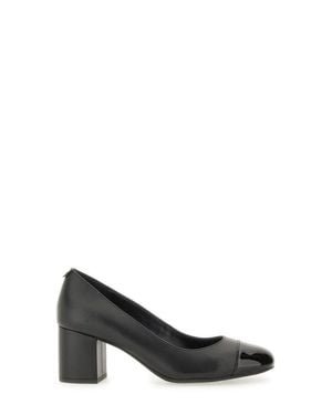 Michael Kors Pearl Flex" Leather Pumps - Black
