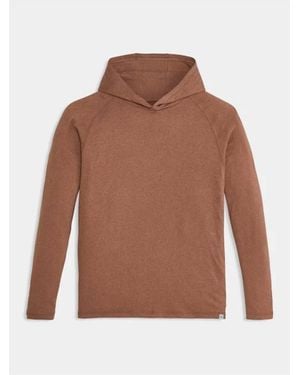 Genteal Wander Long Sleeve Hoodie - Brown