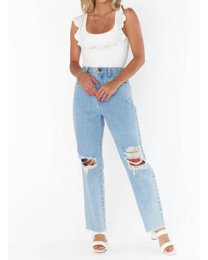 Show Me Your Mumu Rochelle Bodysuit - Blue