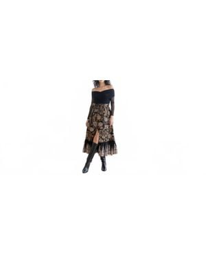 Cleobella Mika Midi Skirt - Black