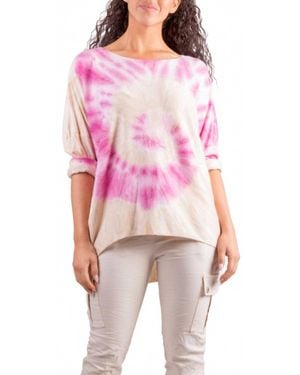 Gigi Moda Pippa Tie Dye Shirt - Pink