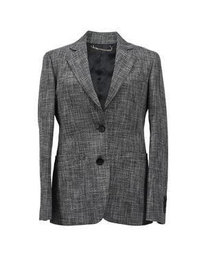 Ferragamo Single-Breasted Blazer - Gray