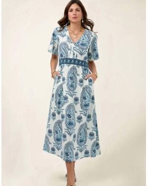 spartina 449 Yasmine Midi Dress - Blue