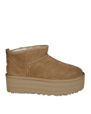 UGG W Classic Ultra Mini Boots - Brown