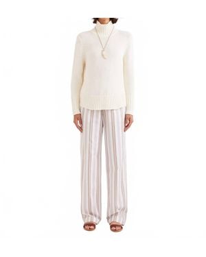 Kule The Louis Turtleneck Sweater - White