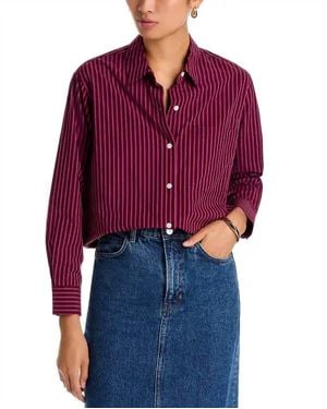 Rails Elsa Stripe Shirt - Purple