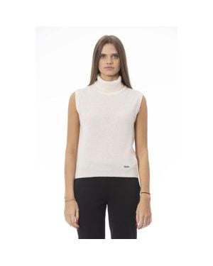 Baldinini Wool Sweater - White