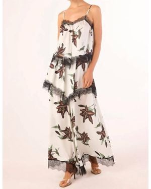 MISA Los Angles Domina Maxi Skirt - Natural