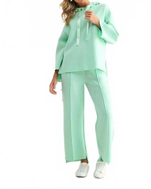 Joh Farrah French Scuba Pearl Pants - Green