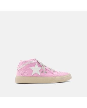 Shu Shop Paulina Mid-Top Sneakers - Pink
