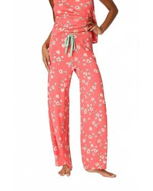 Pj Salvage Siesta Dreams Pant - Red
