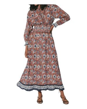 Cleobella Vickie Ankle Dress - Brown