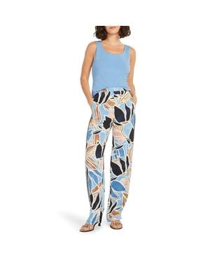 NIC+ZOE Nic+Zoe Tail Perfect Tank Top Zephyr Cotton Blend Scoop Neck Frog236 - Blue