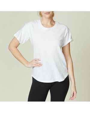 BijouRocks Cotton Slub T-Shirt - White