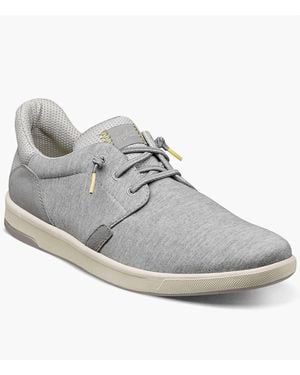 Florsheim Crossover Canvas Plain Toe Slip On - Gray