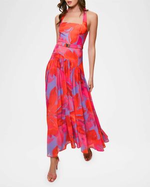 knee length dresses for ladies Hutch Silvana Maxi Dress
