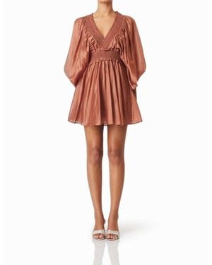 Elliatt Fauna Mini Dress - Red