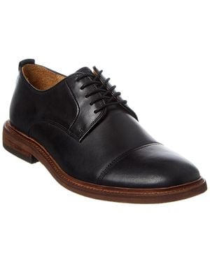 Warfield & Grand Cap Toe Leather Oxford - Black