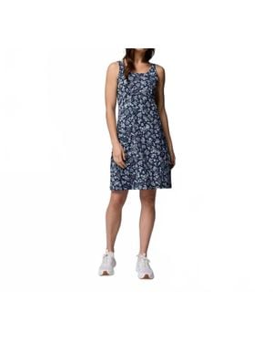 Columbia Pfg Freezer Iii Dress - Blue