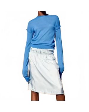 Helmut Lang Midi Skirt - Blue