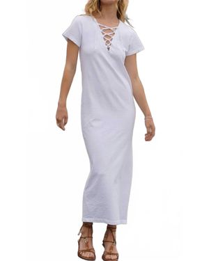 LNA Bel Air Maxi Dress - White