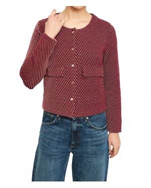 Aldo Martin's Condor Round Neck Jacket - Red