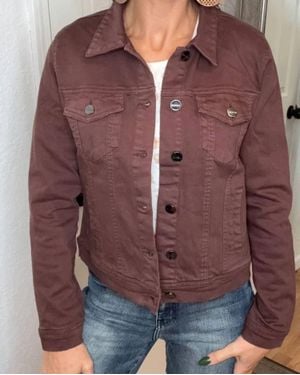 Risen Brinley Denim Jacket - Brown