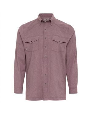 GameGuard Pearl Snap Shirt - Purple