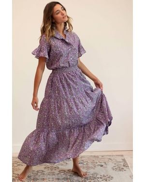 MILLE Paola Skirt - Purple