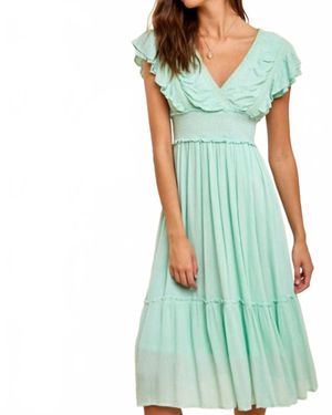 green emerald velvet dress Loom Maxi Dress  Intrigue on Rose