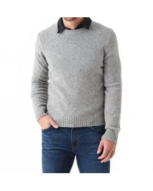 Outerknown Tomales Donegal Crewneck Sweater - Gray