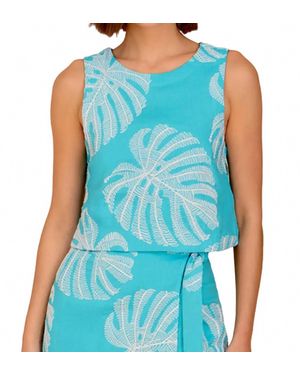 Olivia by Livro Dani Sleeveless Top - Blue