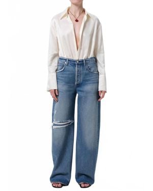 Citizens of Humanity Ayla Baggy Jeans - Blue