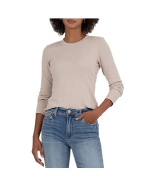 Kut From The Kloth Noelie Long Sleeve Top - Blue
