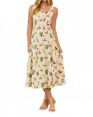 Skies Are Blue Rosalie Dress - Yellow