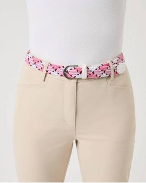 Daily Sports Giselle Argyle Belt - Pink
