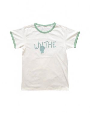 WYTHE Peace Ringer Printed Tee - White