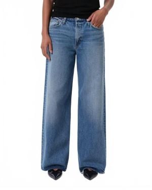 Agolde Keira Wide Leg Jean - Blue