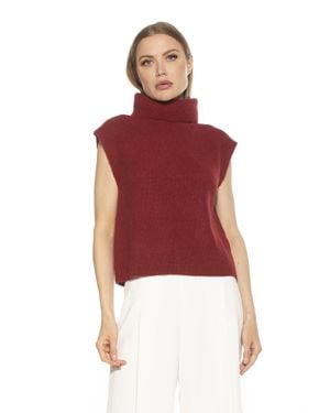 Alexia Admor Jaylani Vest - Red