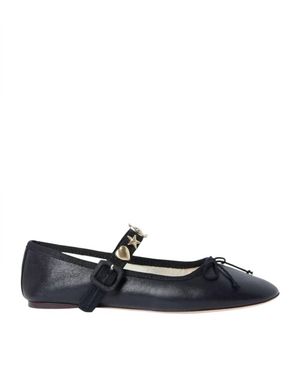 Loeffler Randall Chiara Leather Shoe - Blue