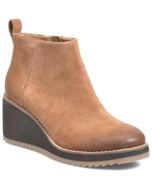 Söfft Eden Wedge Bootie - Brown