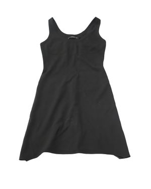 Helmut Lang Scoop-Neck Tank Dress - Black