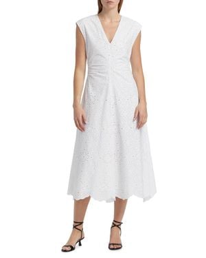 Veronica Beard Aven Dress - White