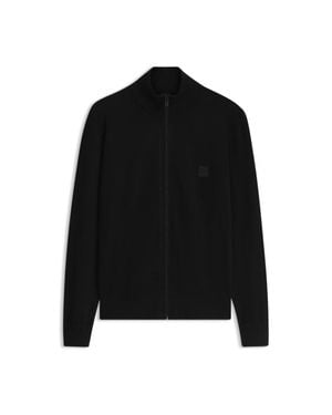 BOSS Knit Jacket - Black