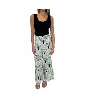Romy the Brand Nassau Elastic Waist Pant - Green